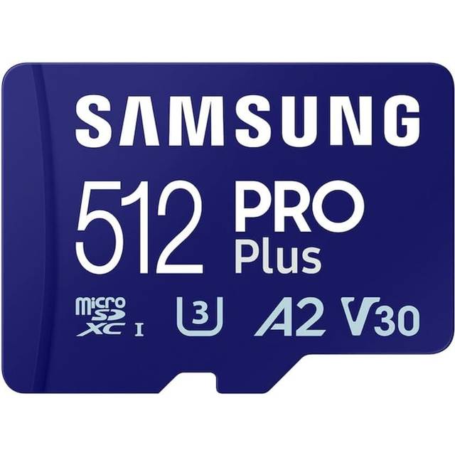 Samsung PRO Plus - 180/130MB/s 512GB +SD adapter