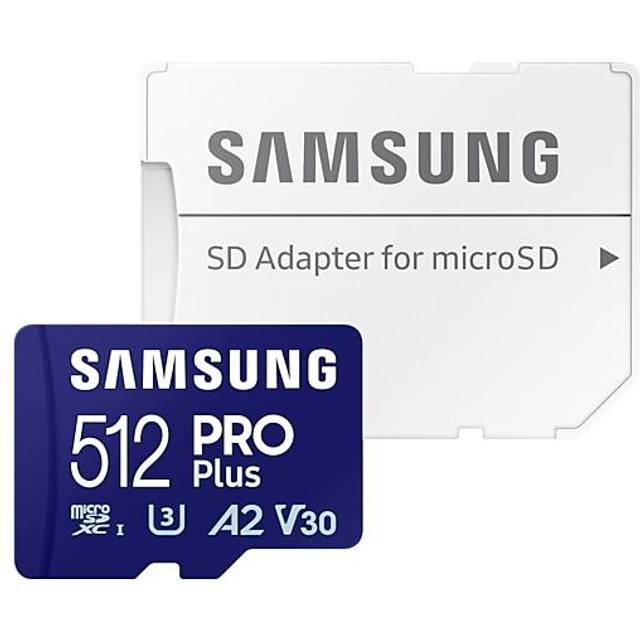 Samsung Pro Plus MicroSDX - 512GB - 180MB/s, 130MB/s - (MB-MD512SA/EU)