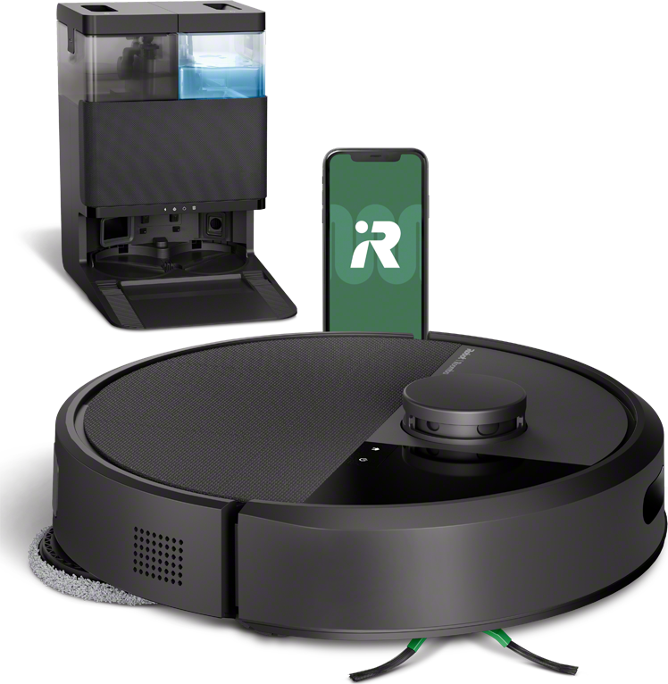 iRobot Roomba Plus 405 Combo + AutoWash-dock - Sort