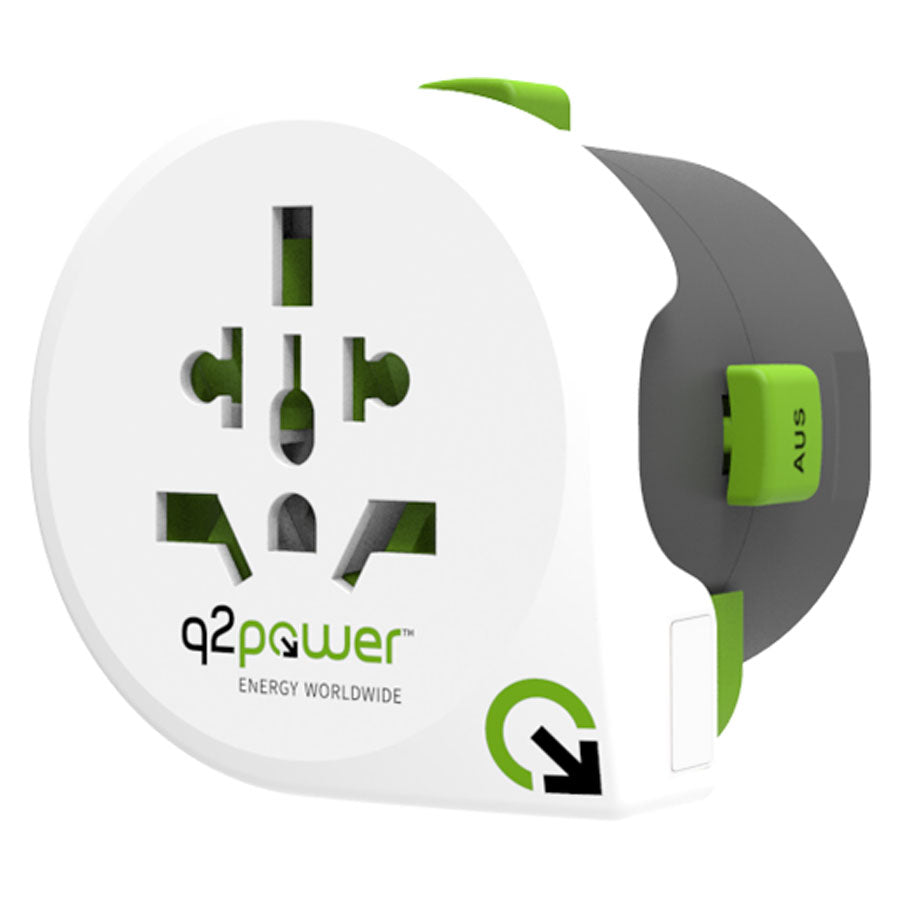 Q2Power Qdapter World Rejseadapter