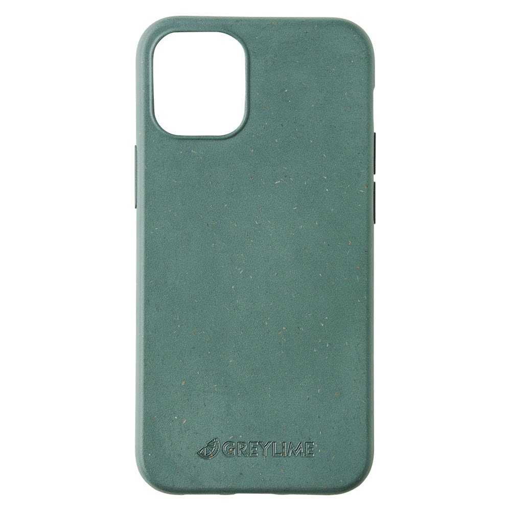 GreyLime iPhone 12 Mini Biodegradable Cover, Dark Green