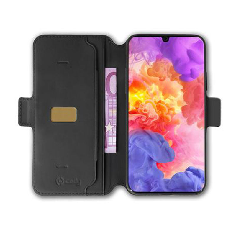 Celly Prestigem Huawei P30 Pro Cover med magnetluk, Sort