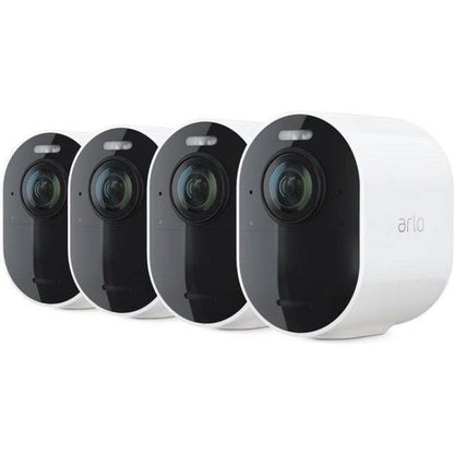 Arlo Ultra 2 Overvågningskamera - 4-pak - Hvid