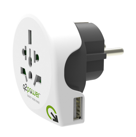 Q2Power World to Europe USB