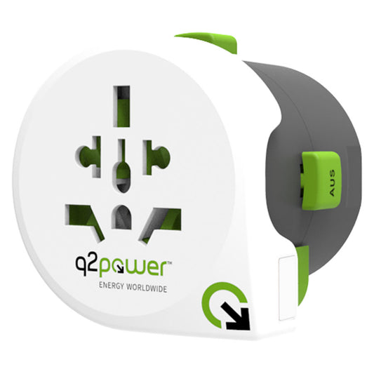 Q2Power Qdapter World Rejseadapter