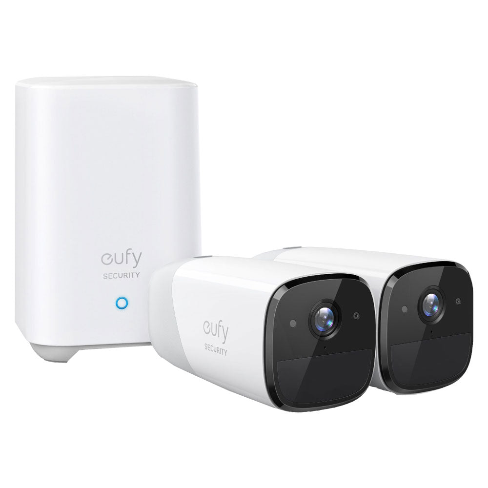 Eufy EufyCam2 Pro 2-Cam kit overvågningssystem, Hvid