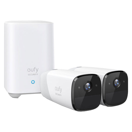 Eufy EufyCam2 Pro 2-Cam kit overvågningssystem, Hvid