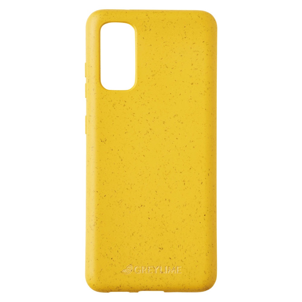 GreyLime Samsung Galaxy S20 Biodegradable Cover, Yellow