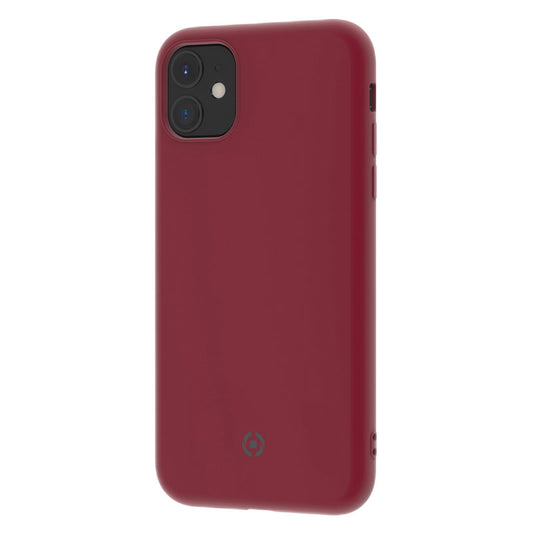 Celly Leaf iPhone 11 TPU Cover, Rød